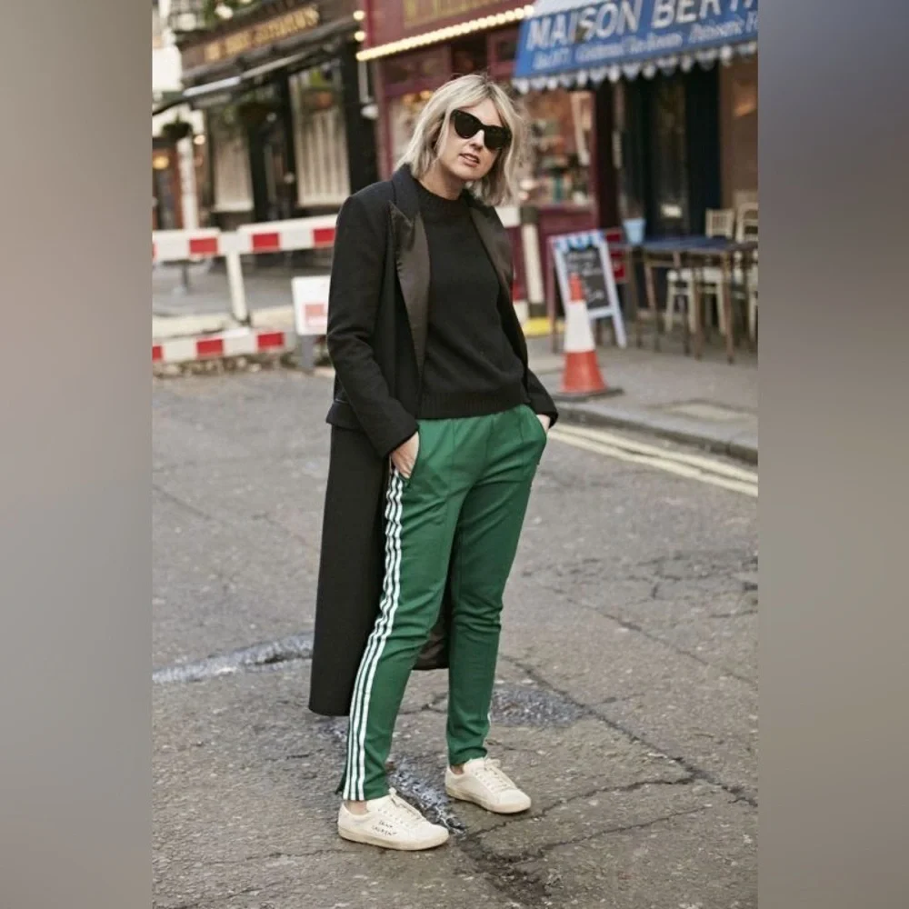 Adidas Green tapered Track Pants - Picture 7 of 7